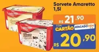 Atacado Vem Sorvete Amaretto oferta