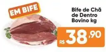 Atacado Vem Bife de Chã de Dentro Bovino oferta