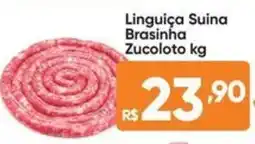 Atacado Vem Linguiça Suina Brasinha Zucoloto oferta