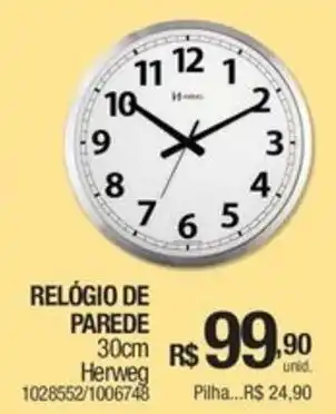 Milium Relógio de parede oferta