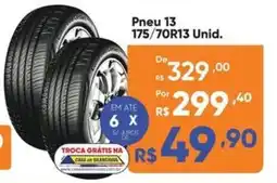 Atacado Vem Pneu 13 175/70R13 Unid. oferta