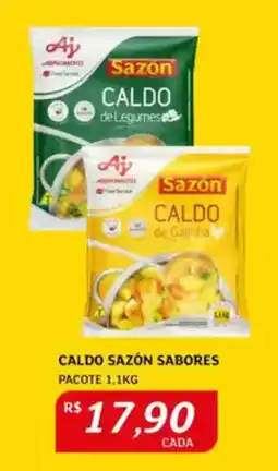 Assaí Atacadista Caldo sazón sabores pacote oferta