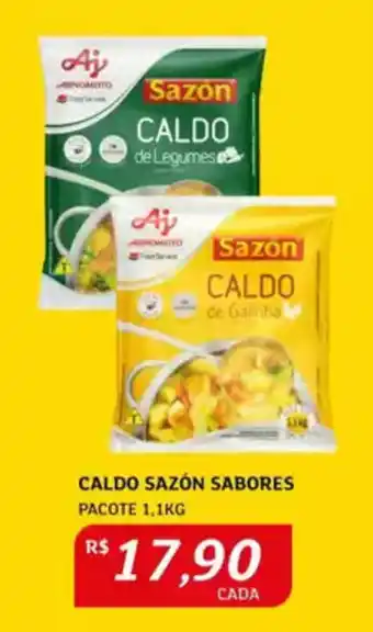 Assaí Atacadista Caldo sazón sabores pacote oferta