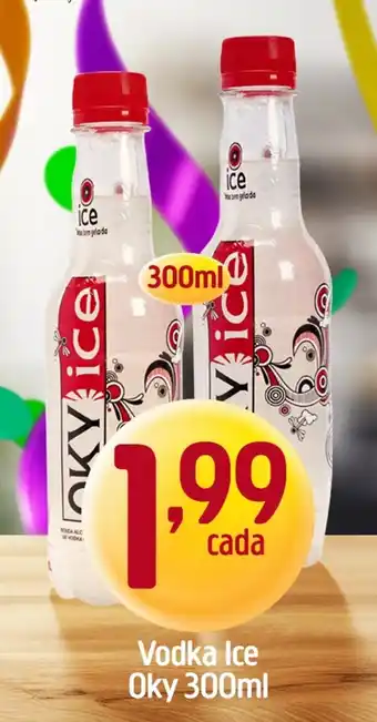 Supermercados Guanabara Vodka Ice Oky oferta