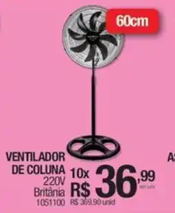 Milium Ventilador de coluna oferta