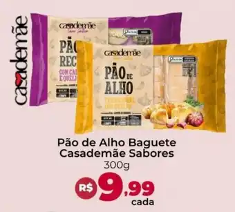 Ultrabox Pão de Alho Baguete Casademãe Sabores oferta