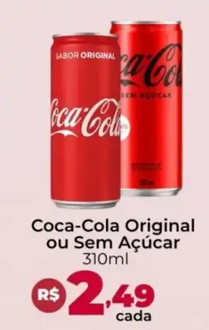 Ultrabox Coca-Cola Original ou Sem Açúcar oferta