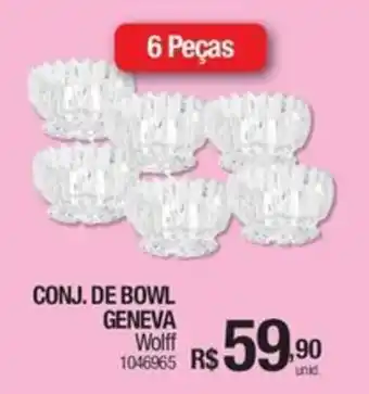 Milium Conj. de bowl geneva oferta