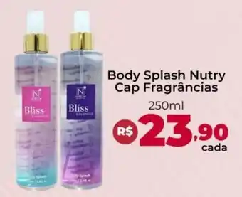 Ultrabox Body Splash Nutry Cap Fragrâncias oferta