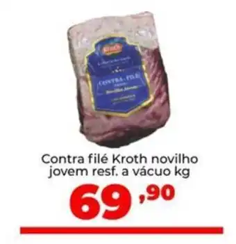 Super Nicolini Contra filé Kroth novilho jovem resf. a vácuo oferta