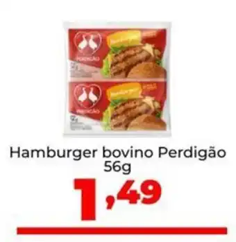 Super Nicolini Hamburger bovino Perdigão oferta