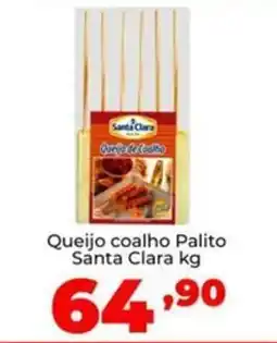 Super Nicolini Queijo coalho Palito Santa Clara oferta