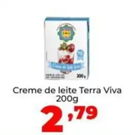 Super Nicolini Creme de leite Terra Viva oferta