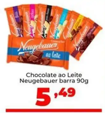 Super Nicolini Chocolate ao Leite Neugebauer barra oferta