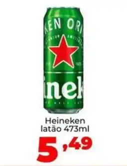 Super Nicolini Heineken latão oferta