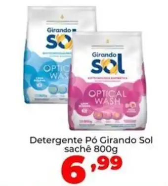 Super Nicolini Detergente Pó Girando Sol sachê oferta