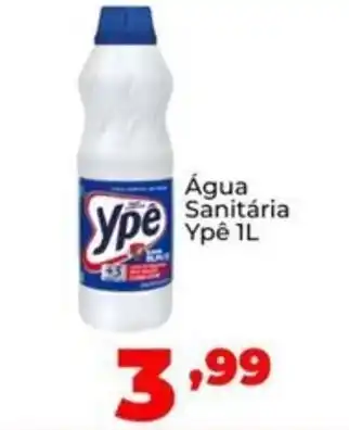 Super Nicolini Água Sanitária Ypê oferta