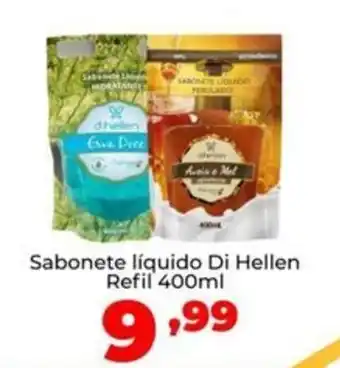 Super Nicolini Sabonete líquido Di Hellen Refil oferta