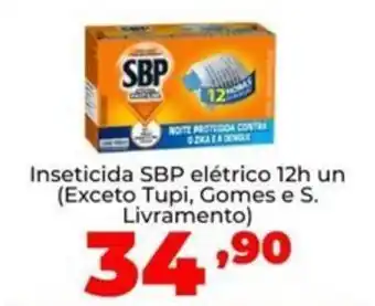 Super Nicolini Inseticida SBP elétrico 12h un oferta