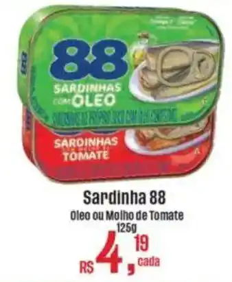 Supermercados Mateus Sardinha 88 oferta