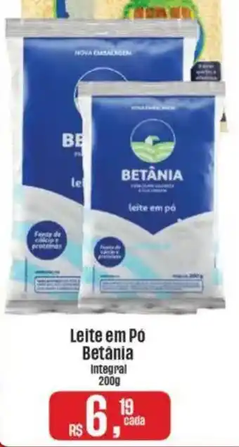 Supermercados Mateus Leite em Pó Betânia Integral oferta