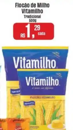 Supermercados Mateus Flocão de Milho Vitamilho Tradicional oferta