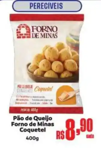 Supermercados Mateus Pão de Queijo Forno de Minas Coquetel oferta