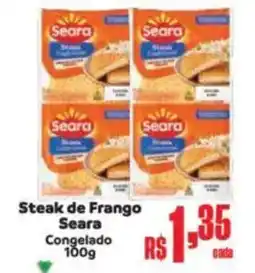 Supermercados Mateus Steak de Frango Seara Congelado oferta