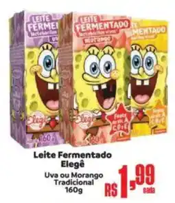 Supermercados Mateus Leite Fermentado Elegê oferta