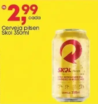 Frangolândia Cerveja pilsen Skol oferta