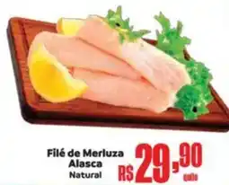 Supermercados Mateus Filé de Merluza Alasca Natural oferta