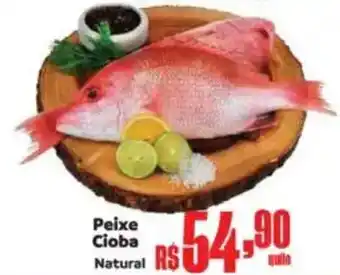 Supermercados Mateus Peixe Cioba Natural oferta