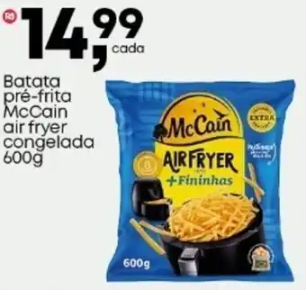 Frangolândia Batata pré-frita McCain air fryer congelada oferta