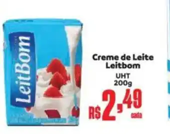 Supermercados Mateus Creme de Leite Leitbom oferta