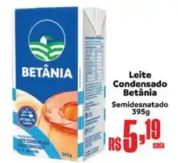 Supermercados Mateus Leite Condensado Betânia Semidesnatado oferta