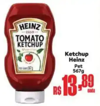 Supermercados Mateus Ketchup Heinz Pet oferta