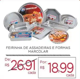 Feirinha de Assadeiras e Formas Marcolar