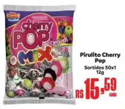 Supermercados Mateus Pirulito Cherry Pop oferta