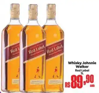 Supermercados Mateus Whisky Johnnie Walker Red Label oferta