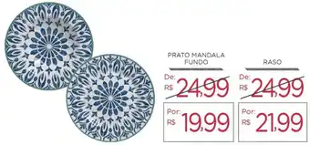 Prato Mandala Raso