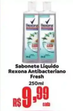 Supermercados Mateus Sabonete Líquido Rexona Antibacteriano Fresh oferta