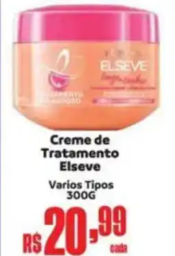 Supermercados Mateus Creme de Tratamento Elseve Varios Tipos oferta