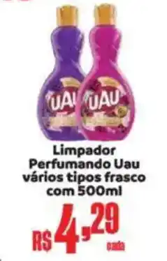 Supermercados Mateus Limpador Perfumando Uau vários tipos frasco oferta