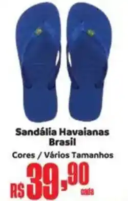 Supermercados Mateus Sandália Havaianas Brasil oferta