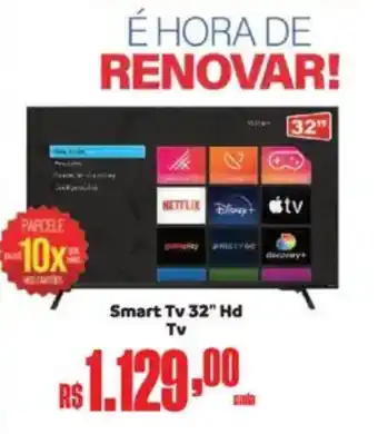 Supermercados Mateus Smart Tv 32" Hd Tv oferta