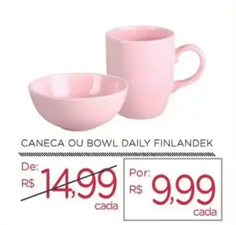 Extra Supermercado Caneca ou bowl Daily Finlandek oferta