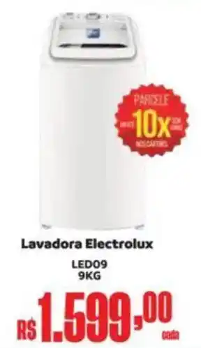 Supermercados Mateus Lavadora Electrolux LED09 oferta