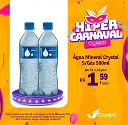 Cocipa Água Mineral Crystal S/Gás oferta