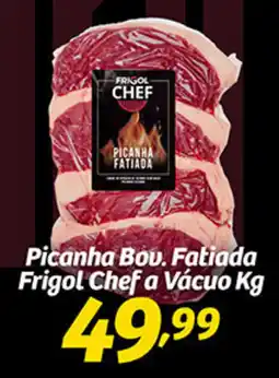 Superbom Bauru Picanha Bou. Fatiada Frigol Chef a Vácuo oferta