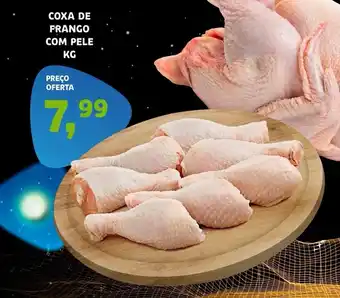 Bergamais Supermercados Coxa de frango com pele oferta